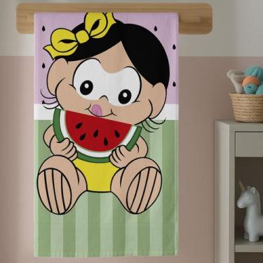 Imagem de Toalha Infantil Estampa Melancia Baby Cute Seca Rápido Menina Banho Qu