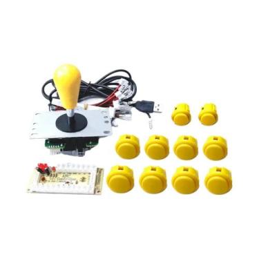 Imagem de Kit DIY De Console Arcade Com Joystick De 8 Direções E Botões Para PC 