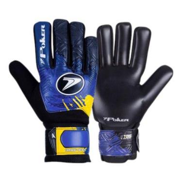 Imagem de Luva De Goleiro Poker Infinity Campo Society Futsal Training, Preto, A