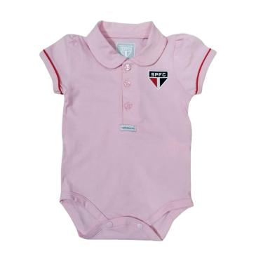 Imagem de Body São Paulo Polo Rosa Oficial