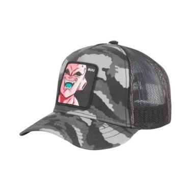 Imagem de Boné De Malha Hip-Hop Ajustável Com Bordado Do Dragon Ball Son Goku Pa