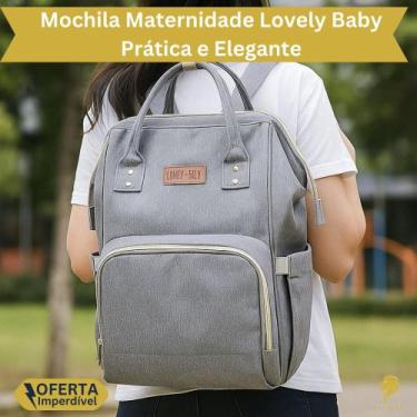 Imagem de Mochila Maternidade Espaçosa Bolsa Lovely Baby Impermeável Funcional C