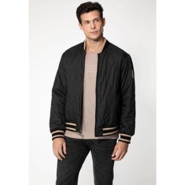 Imagem de Jaqueta Bomber Nylon Preto-Masculino