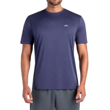 Imagem de Camisa Olympikus Essential MC Masculina Marinho TAMANHO:G, G