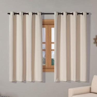 Imagem de Cortina Oxford 2,20m x 1,40m Apartamento para Sala Quarto Janela - Enx