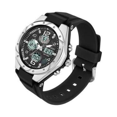 Imagem de Relógio Esportivo Digital LED Dourado Para Mulheres E Meninas, Luxuoso