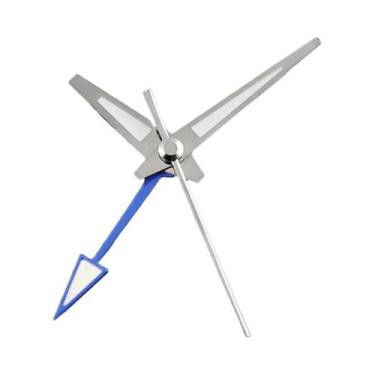 Imagem de Ponteiros De Relógio GMT Luminosos Prata E Vermelho C3 Com Luminosidad