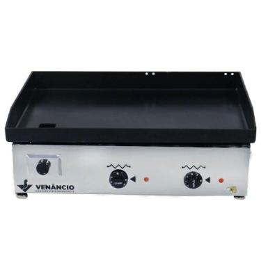 Imagem de Chapa Bifeteira Elétrica Venancio Inox Modelo 650 220V CE65 14261 - Ve