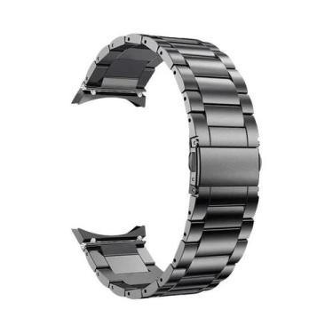 Imagem de Pulseira De Aço Inoxidável De Titânio Para Samsung Galaxy Watch 6 Clas