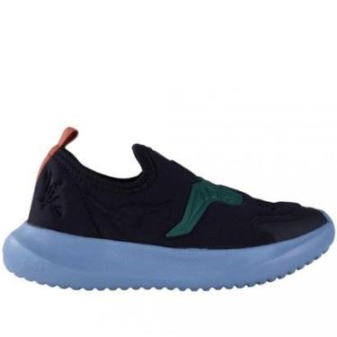 Imagem de Tênis Infantil Bibi Slip-On com Dinossauro 1232242-Masculino