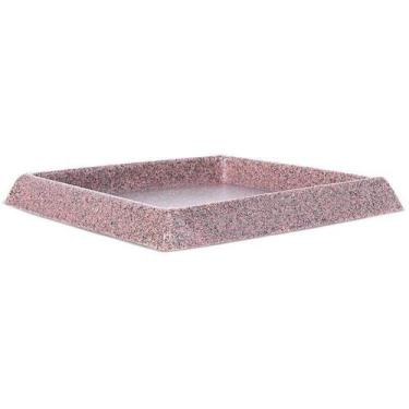 Imagem de Conjunto de 15 Pratos para Vaso de Plantas Quadrado 21 Afort