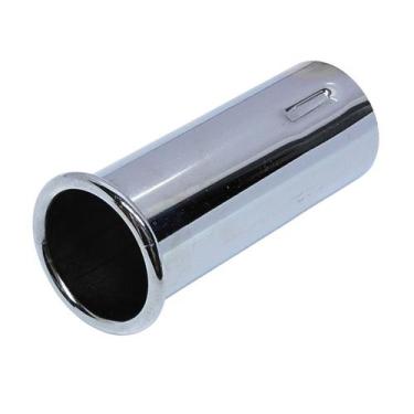 Imagem de Ponteira Reta Cromada Virolada 1.7/8 Pol Universal Adaptação - DISKSCA