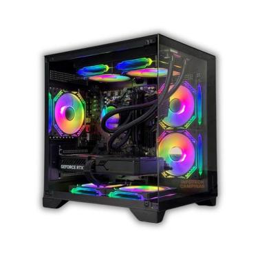 Imagem de PC Gamer Aquario Preto ou Branco  Ryzen 7 5700X  Radeon RX 7600 8GB  1