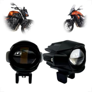 Imagem de Kit Farol Milha Led F12 Moto Honda CB500F 2017 2018 2019 2020 2021 202