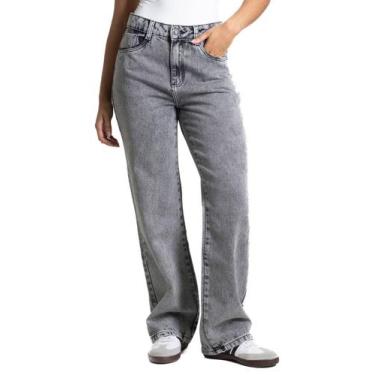 Imagem de Calça Jeans Sawary Reta Petit - 282879 - black 42, Preto, 42