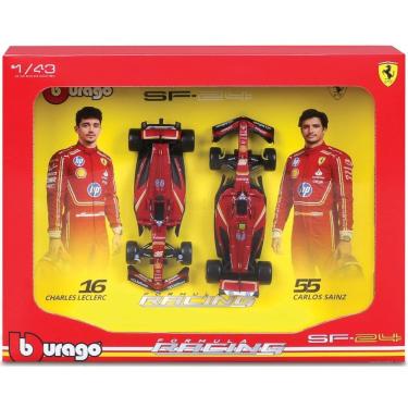 Imagem de Conjunto De Miniaturas - Scuderia Ferrari Hp Sf-24 - 1/43 - Maisto