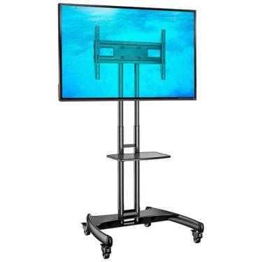 Imagem de Pedestal para TV de 32 a 75 Suporte Videoconferência com rodízios AVA1