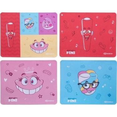 Imagem de Mouse Pad Slim Letron Fini com Superfície em Tecido e Base em Borracha Antiderrapante C...