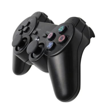 Imagem de Controle sem Fio para Videogame MDM Compatível PS3 com Conexão Bluetooth Vibração Dupla...