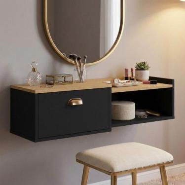 Imagem de Penteadeira Multifuncional Suspensa Nicho Beleza Maquiagem Decoração M