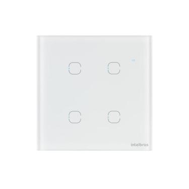 Imagem de Interruptor Smart Wi-fi Touch 4 Teclas Ews 1004 Branco 4850029 - INTEL