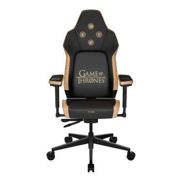 Imagem de Cadeira Gamer ThunderX3 Core Smart Game of Thrones Preto e Dourado