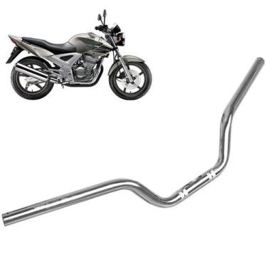 Imagem de Guidão com Peso Honda CBX Twister 250 2001 à 2008 Cromado - GVS