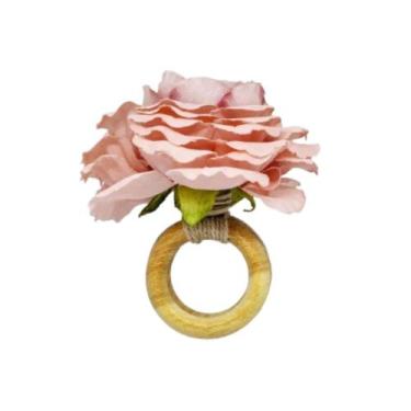 Imagem de Porta Guardanapo Peônia Rosa G - Decor Madame Blue