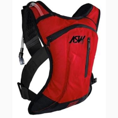Imagem de Mochila Bolsa Hidratação Asw Tank Lite 2l Vermelho, Vermelho
