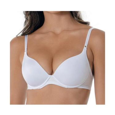 Imagem de Sutiã Inveja DeMillus 067843 / 074843 c/ Aro e Bojo até 48, 40, Branco
