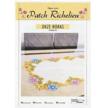 Imagem de Régua para Patch Richelieu Márcia Caires Modelo 50 - Onze Horas - Deco