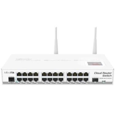 Imagem de Switch mikrotik router 24 portas gigabite gerenciável