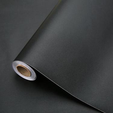 Imagem de Papel Contact Dimcol Preto Fosco 40 x 300 cm Autoadesivo