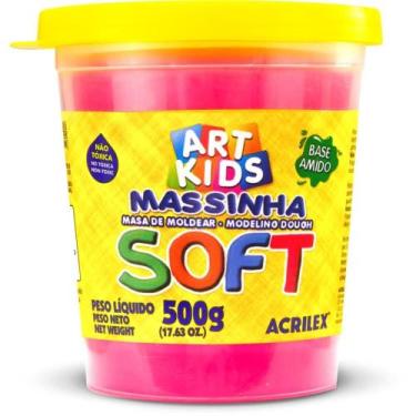 Imagem de Massa para Modelar SOFT 500G Maravilha - À Base de Amido e Não Tóxica 