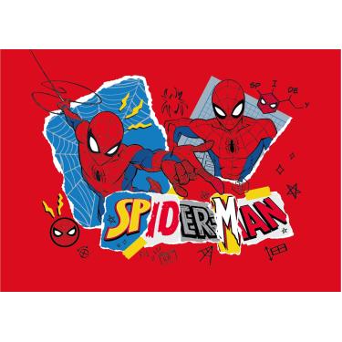 Imagem de Toalha de Lancheira Infantil Aveludada Lepper Spider-Man 28cm x 40cm