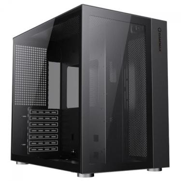 Imagem de Gabinete Gamer Gamemax Lucent Black, Mid Tower, ATX, Vidro Temperado, 