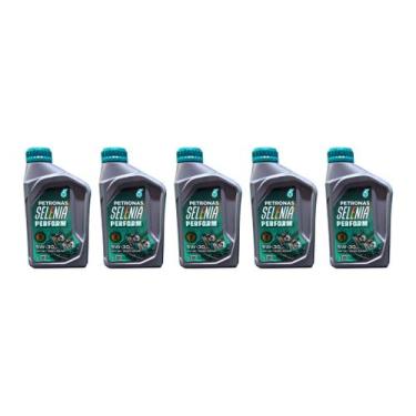 Imagem de Kit 5 L Óleo 5w30 API SP ACEA A5 B5 Sintéti Petronas Selenia