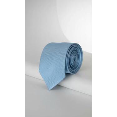 Imagem de Gravata Social Masculina Texturizada Azul Bebê - Congratulations Store