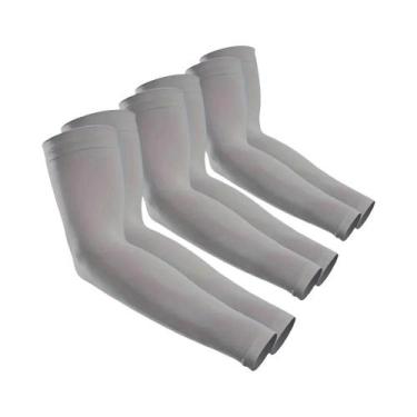 Imagem de Mangas De Proteção Solar Respiráveis Unissex, 3 Pares Para Ciclismo, C