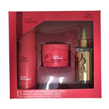 Imagem de Kit Shampoo 250+Masc.150+Oil 100 Wella Brill.