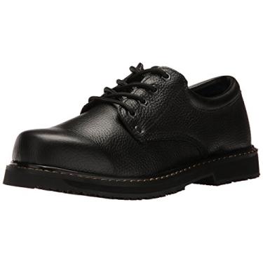 Imagem de Dr. Scholl's Tênis masculino Oxford Harrington II antiderrapante para trabalho, Preto, 41