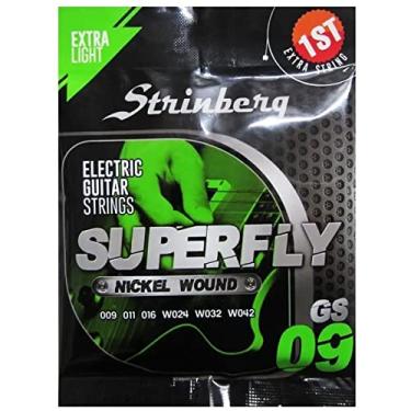 Imagem de ENCORDOAMENTO STRINBERG GS09 P/GUITARRA