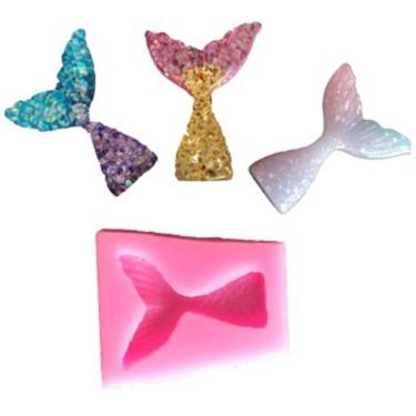 Imagem de Molde De Silicone Calda De Sereia Mini