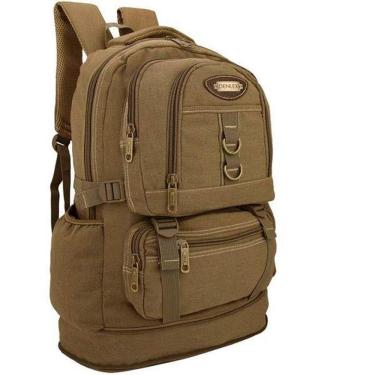 Imagem de Mochila Notebook 15.6 Lona Fundo Expansível Camping Dl0775