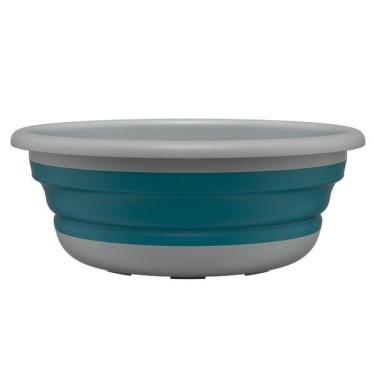Imagem de Balde de Silicone Retrátil 8L Verde Esmeralda Flash Limp
