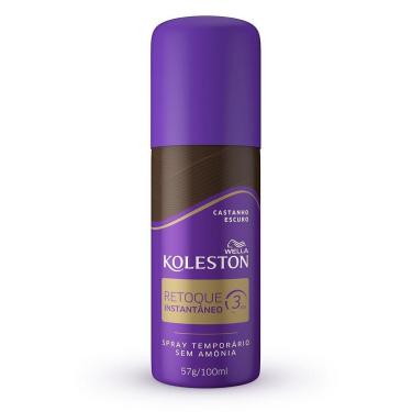 Imagem de Retoque Instantâneo Koleston Spray Castanho Escuro 100ml