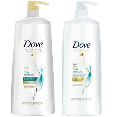 Imagem de Dove Damage Therapy Daily Moisture 1,134 g Jumbo Shampoo + Condicionador Duo Set por Dove