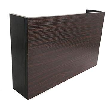 Imagem de Suporte de impressora Suporte de impressora Suporte de monitor Riser Prateleira de mesa de madeira para computador Laptop PC Impressora de laptop Armazenamento de teclado e multimídia Laptop Impressora Suporte de tela para mesa (Cor: A)