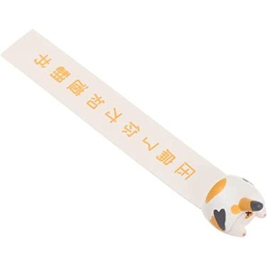 Imagem de Marcador de Página Bumbum Cat Calico em 3D – Design Criativo