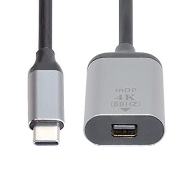 Imagem de ChenYang CY 4K 2K 60hz USB-C Tipo C Macho para Mini DP Displayport Fêmea Cabo Adaptador para Tablet e Telefone e Laptop